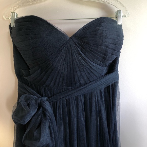 Jenny Yoo Dresses & Skirts - Jenny Yoo convertible strapless gown, navy